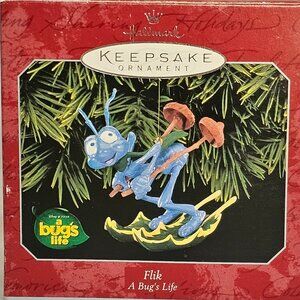 Hallmark Keepsake Flik Ornament - A Bug's Life NIB, Vintage, Retired